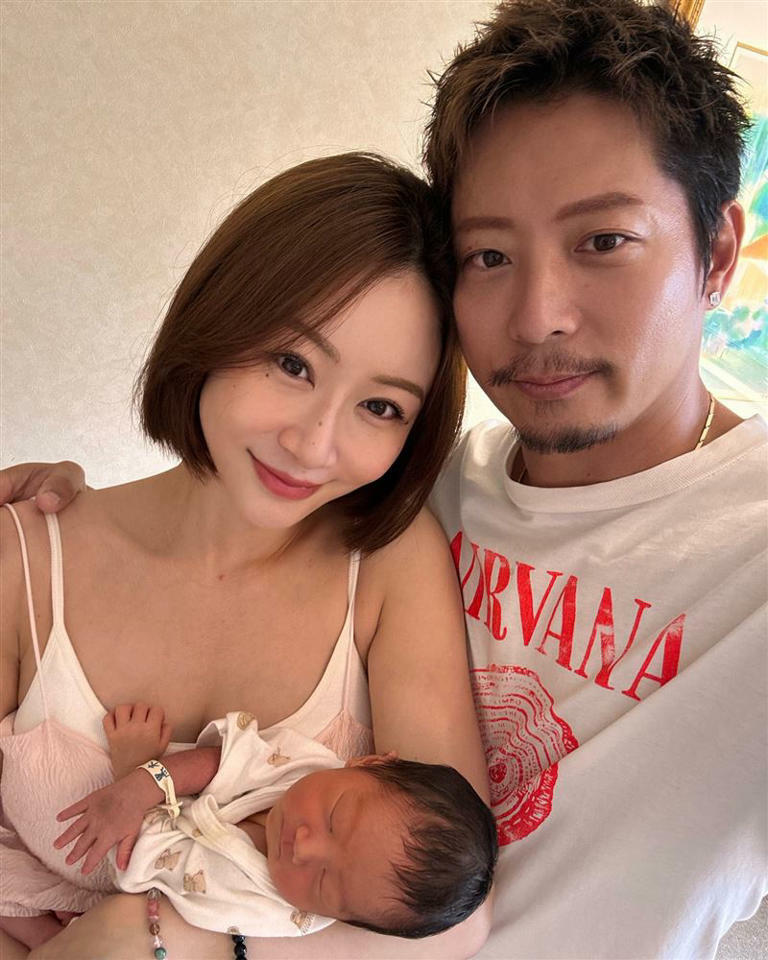 宮崎麗果(左)和黑木啓司迎接二寶。(圖/翻攝reikamarianna IG) 宮崎麗果(左)和黑木啓司迎接二寶。(圖/翻攝reikamarianna IG)