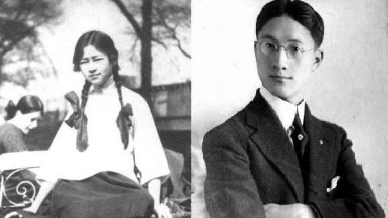 徐志摩愛慘陸小曼,但他過世後,陸小曼卻由翁瑞午照顧到終老。(圖/翻攝搜狐網) 徐志摩愛慘陸小曼,但他過世後,陸小曼卻由翁瑞午照顧到終老。(圖/翻攝搜狐網)