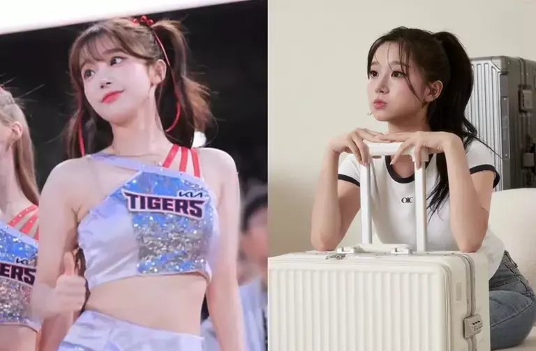 韓國起亞虎啦啦隊人氣成員李珠珢。(圖/翻攝自my._.chuuu IG) 韓國起亞虎啦啦隊人氣成員李珠珢。(圖/翻攝自my._.chuuu IG)