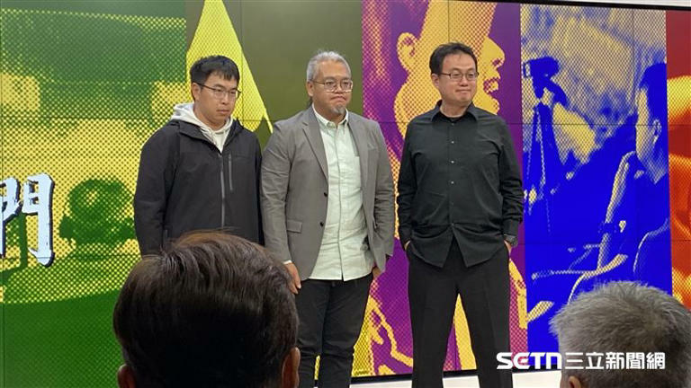 紀錄片《那些年,撐起職棒的他們》首播記者會,球探蔡永彬、藍天勇、味全龍副領隊曲信恩出席。(圖/記者張沛嘉攝影) 紀錄片《那些年,撐起職棒的他們》首播記者會,球探蔡永彬、藍天勇、味全龍副領隊曲信恩出席。(圖/記者張沛嘉攝影)