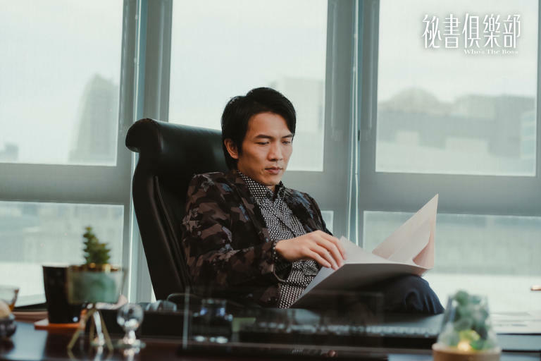 黃尚禾詮釋反派吳天富,用聲線塑造討人厭形象。(圖/TVBS) 黃尚禾詮釋反派吳天富,用聲線塑造討人厭形象。(圖/TVBS)