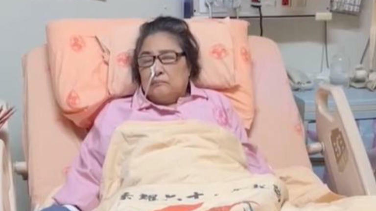 陳盈潔正在治療當中。(圖/翻攝自許常德臉書) 陳盈潔正在治療當中。(圖/翻攝自許常德臉書)