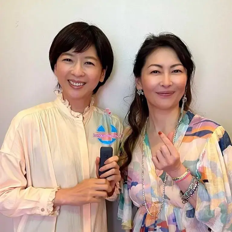 中山美穗(右)與妹妹中山忍感情深厚,中山美穗後事全由妹妹處理。(圖/IG@_miho_nakayama_) 中山美穗(右)與妹妹中山忍感情深厚,中山美穗後事全由妹妹處理。(圖/IG@_miho_nakayama_)