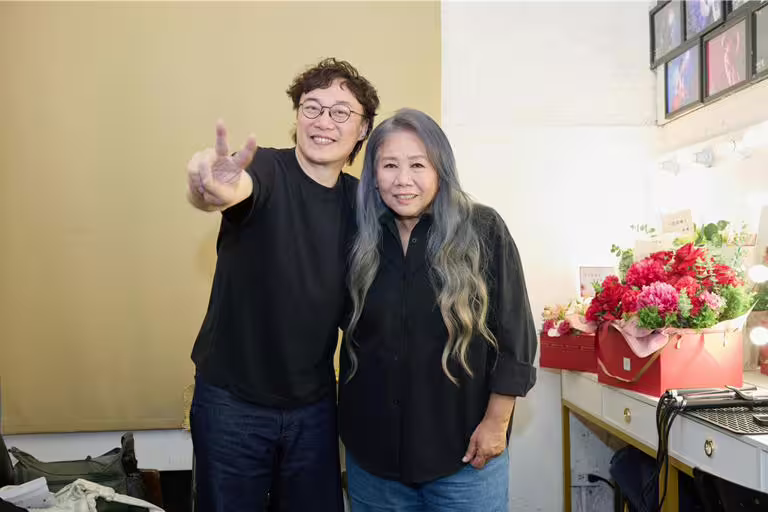 陳奕迅提前來台支持陳小霞。(華研國際提供) 陳奕迅提前來台支持陳小霞。(華研國際提供)