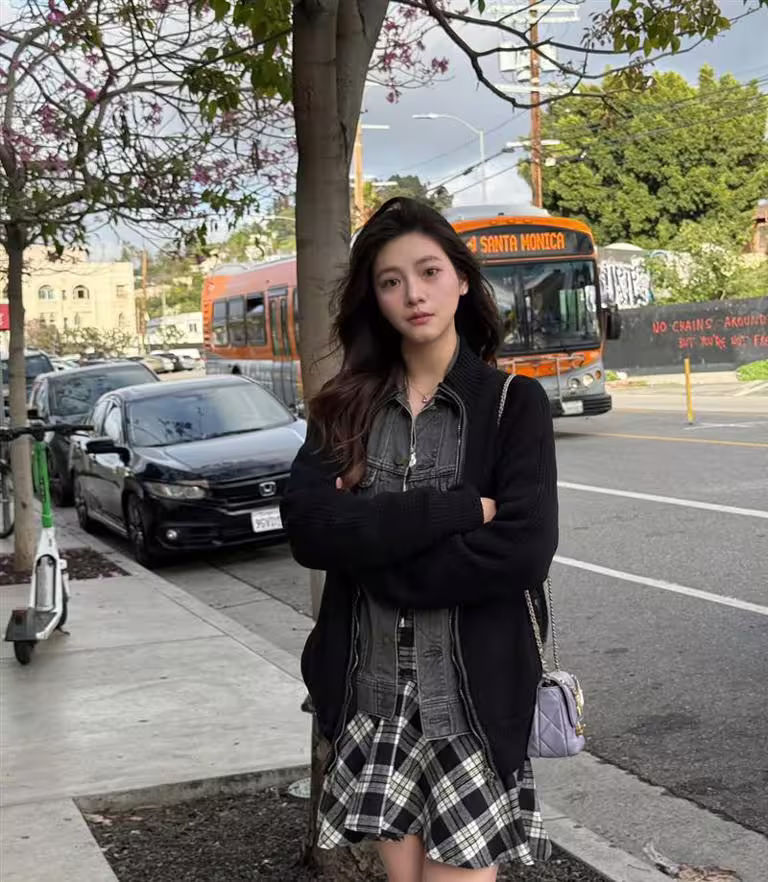 李紫嫣第一次來LA。(圖/翻攝自李紫嫣IG) 李紫嫣第一次來LA。(圖/翻攝自李紫嫣IG)