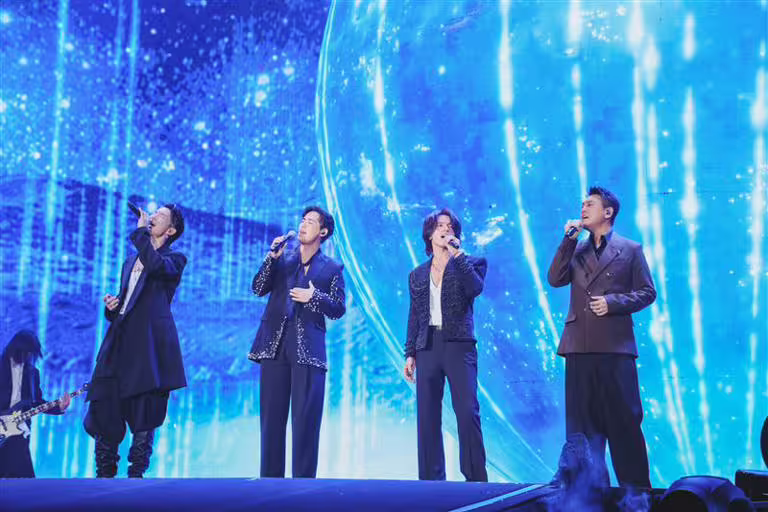 台版《流星花園》「F4」至今仍有無可抹滅的地位。(圖/相信音樂提供) 台版《流星花園》「F4」至今仍有無可抹滅的地位。(圖/相信音樂提供)