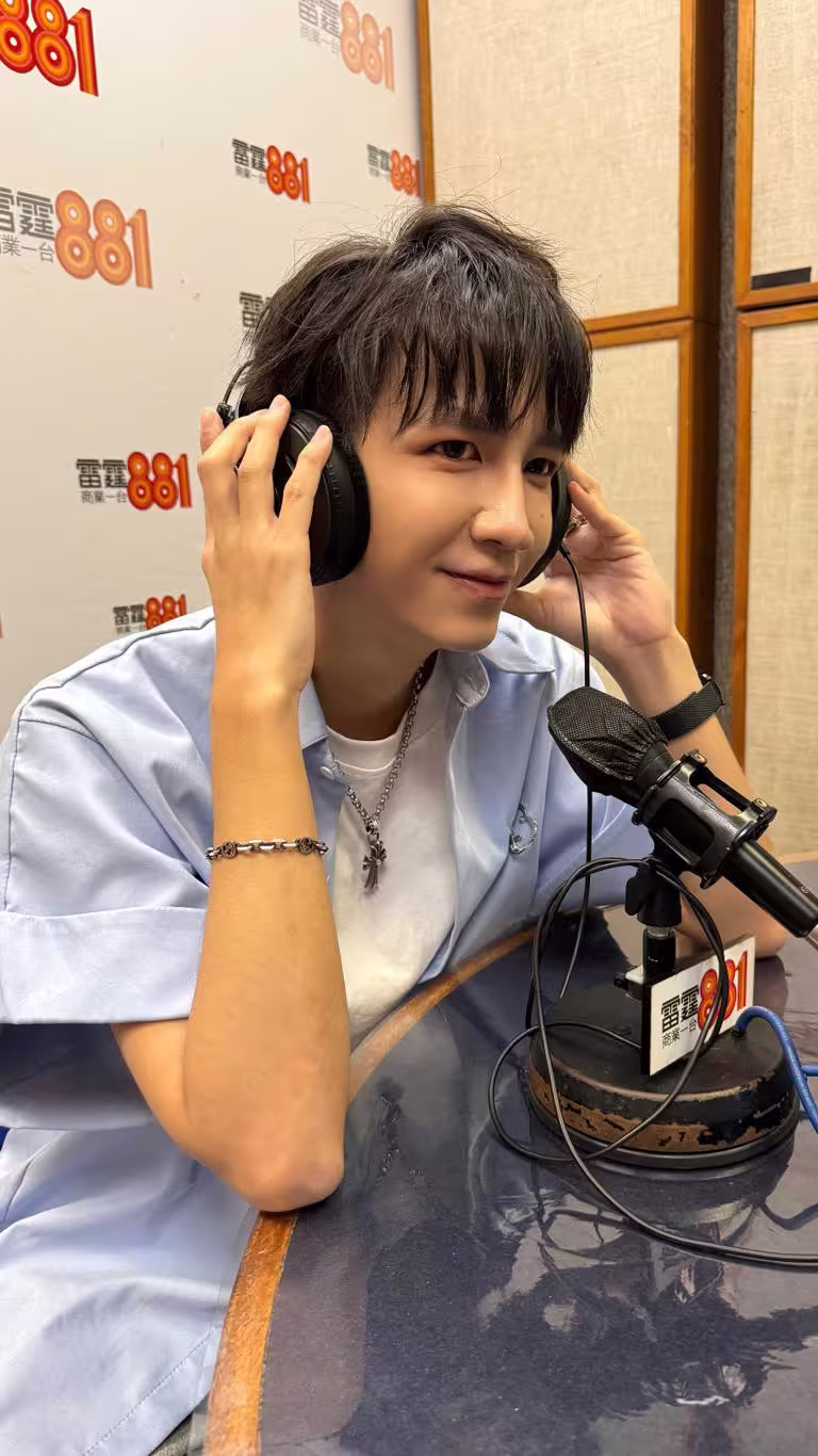 詹仕偉開始獨立宣傳。(圖/我在娛樂提供) 詹仕偉開始獨立宣傳。(圖/我在娛樂提供)