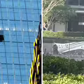 中國出事了！飛機「撞北京第一高樓」　傷亡不明