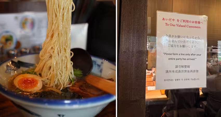 東京拉麵店告示「請勿解壓縮」　台旅客秒懂讚：精闢
