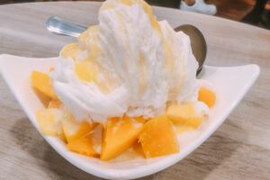 【台北市松山區】好運豆花-真是好運吃到超讚三色豆花-芒果冰