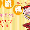 7/22  水流媽-六合彩參考