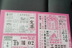 9/12-9/13  今彩一定準-今彩539參考