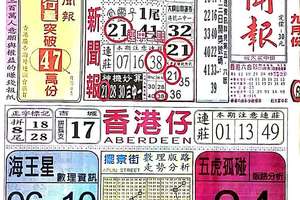 9/15  中國新聞報-六合彩參考