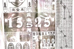 1/6  中國新聞報-大樂透參考