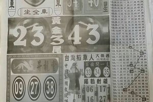 1/13  中國新聞報-大樂透參考