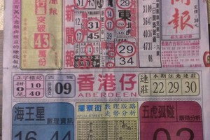 4/13  中國新聞報-六合彩參考