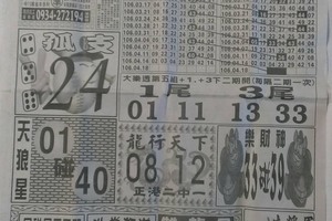 4/18  中國新聞報-大樂透參考