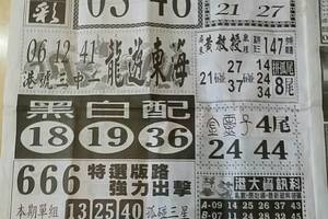 5/23  中國新聞報-六合彩參考