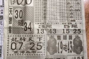 6/20 中國新聞報-大樂透參考