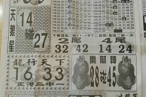 7/4  中國新聞報-大樂透參考