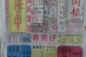 7/6  中國新聞報-六合彩參考