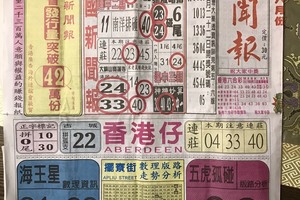 8/24  中國新聞報-六合彩參考