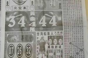 8/29  中國新聞報-大樂透參考