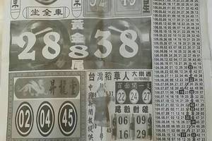 9/5  中國新聞報-大樂透參考