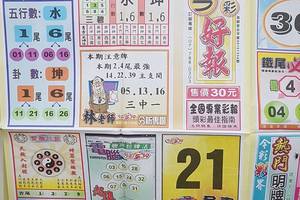 12/28-12/29  今彩好報-今彩539參考