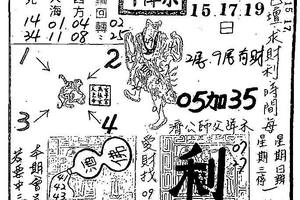 8/15-8/19  濟公活佛下降示 第一公籤-六合彩參考.jpg