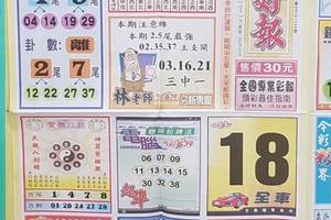 8/21-8/22  今彩好報-今彩539參考