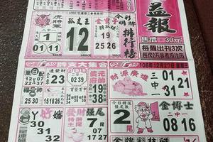 12/27-12/28  公益報-今彩539參考~祝大家中獎