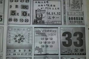 1/5-1/6  今彩好報-今彩539參考