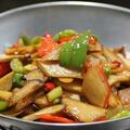 大廚分享干鍋杏鮑菇的好吃做法，食材簡單，營養美味，超級下飯