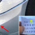 保時捷狠撞BMW惡劣落跑！「一張紙條」讓他慘GG