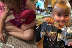 【視頻】5歲小女孩為了好友「犧牲辛苦存到可以買禮物的錢」，就只是要讓對方喝到牛奶…網友被感動秒捐21萬！
