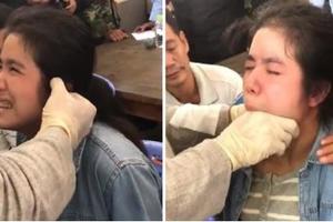 【視頻】 感恩seafood？泰國師父粗暴「指插少女嘴巴」治聽力，網友瘋傳影片喊「注意她最後的眼神」！