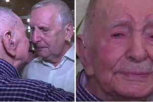 【視頻】以為「納粹大屠殺」親人全死！老爺爺在102歲時天降奇蹟，眼前頭髮花白男人讓他等了70年終於出現！