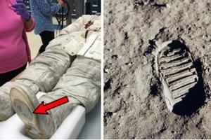 阿姆斯壯根本沒登入月球？太空衣顯示腳底模樣和「月球上腳印」完全不符合！